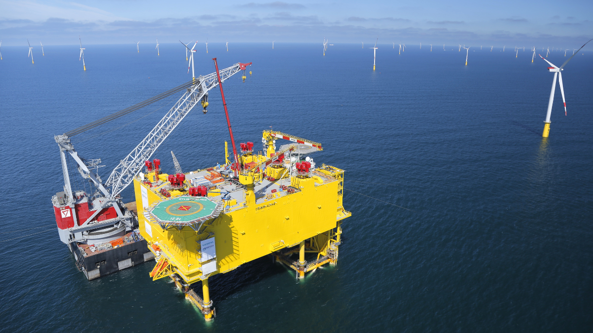 SylWin alpha offshore converter station