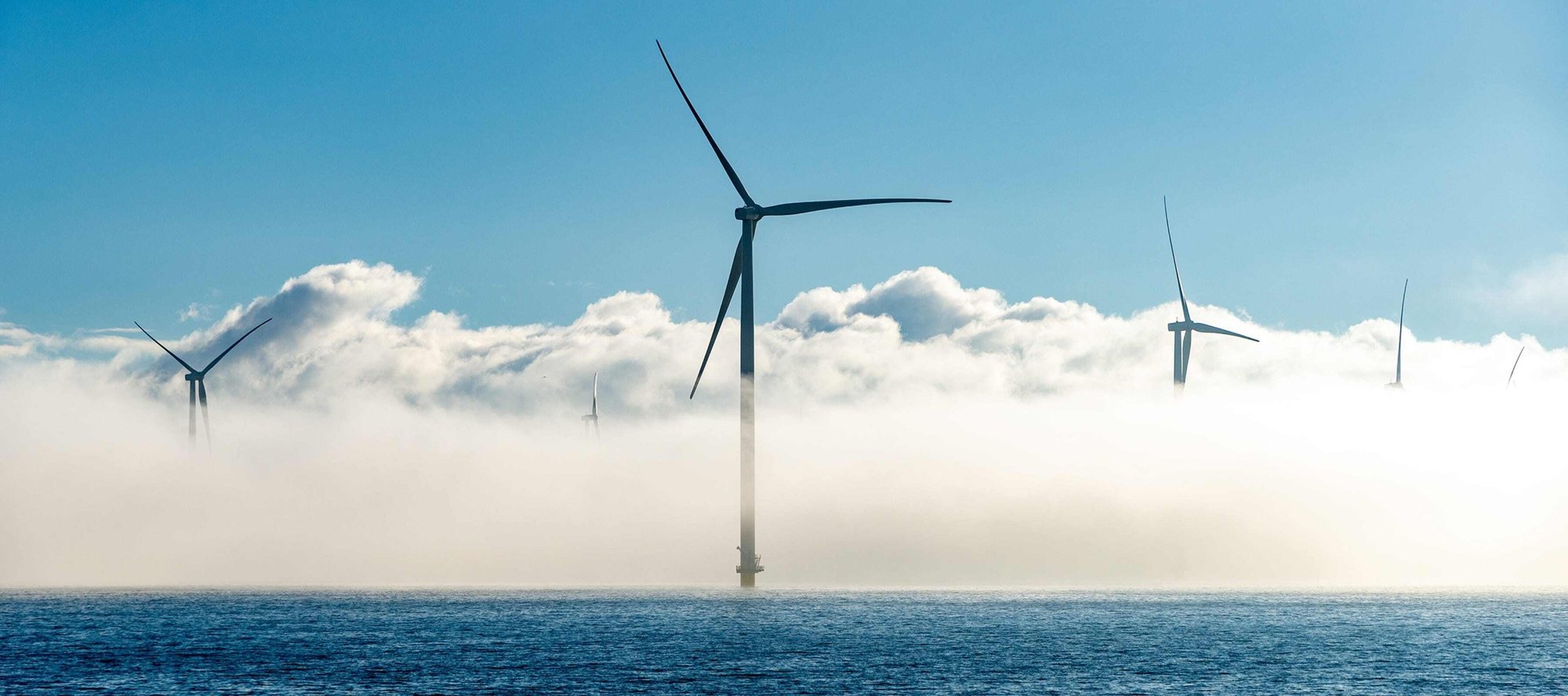 OEG Renewables offshore wind farm clouds