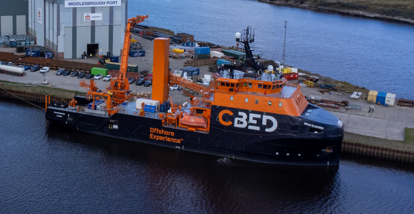 The Wind Evolution vessel
